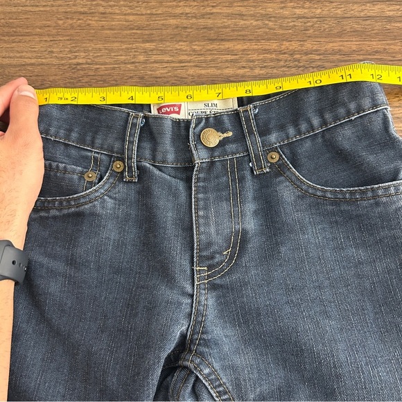 Levi's Kids Dark Blue Jeans Youth 10 - Picture 7 of 10